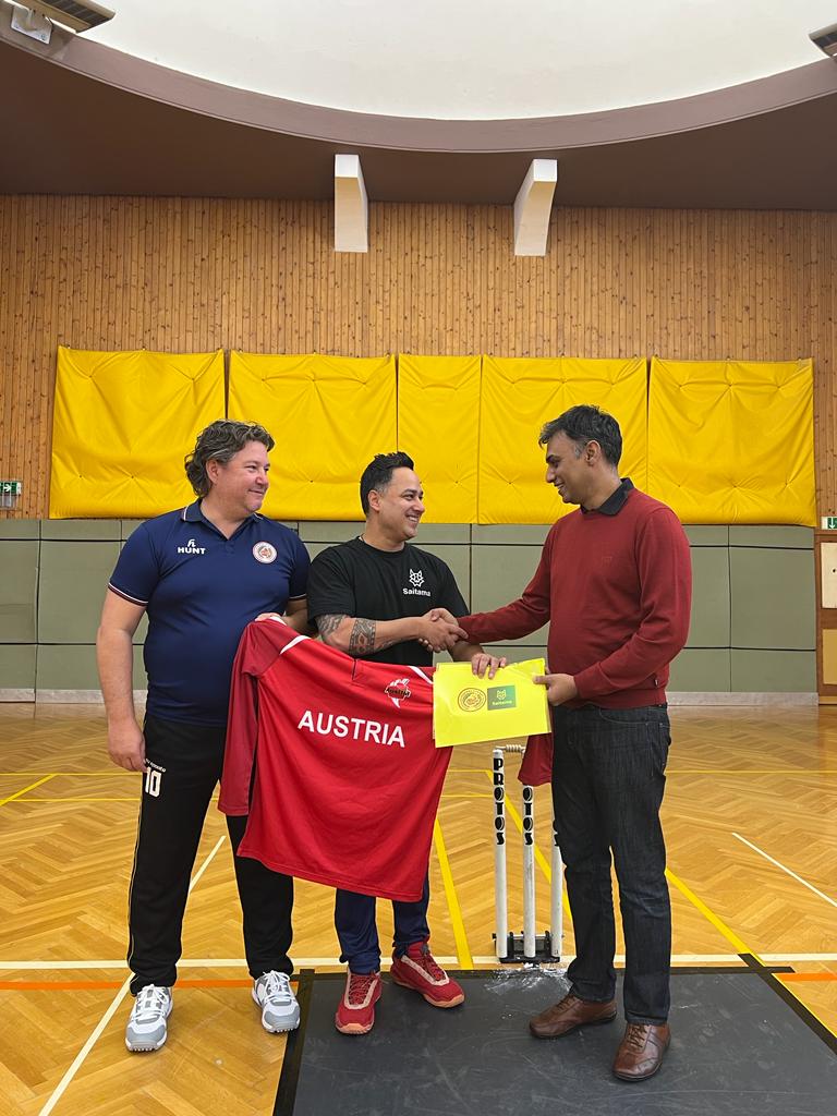 Saitama becomes sponsor of the Austrian National cricket team for 2023